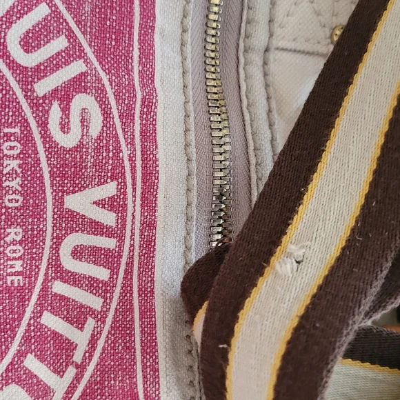 Louis Vuitton Vintage Denim Bag - Picture 6 of 16